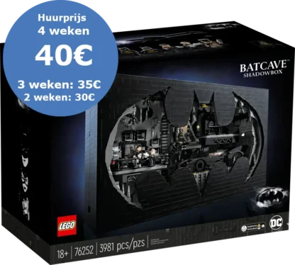 76252 - Batcave – shadowbox